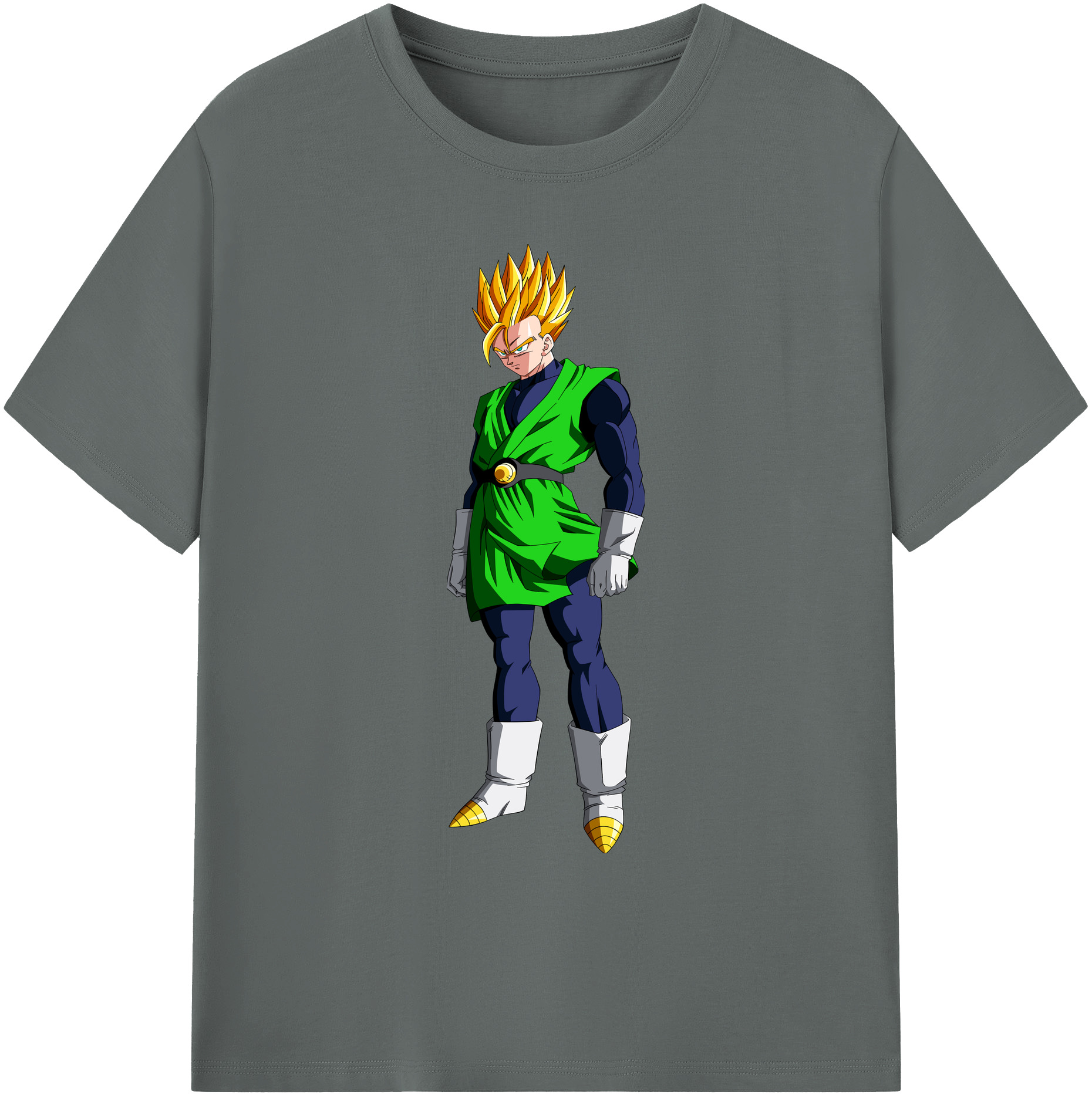 （画像用） ドラゴンボール 孫 悟飯（そんごはん）DRAGON BALL Son Gohan 綿100％ メンズ半袖Tシャツ｜肌触りやわらか＆通気性